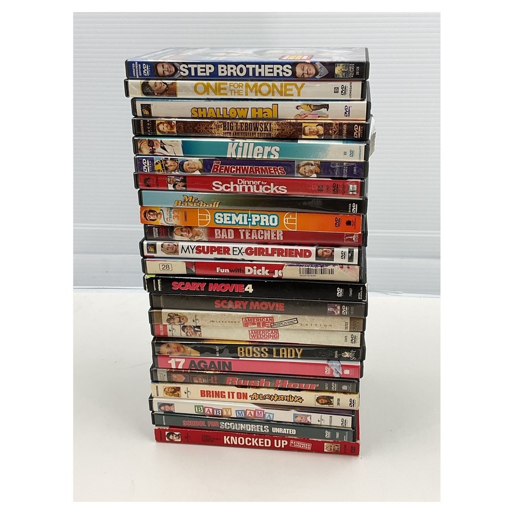 Comedy DVD Lot 22 Movies Collection‎ Used